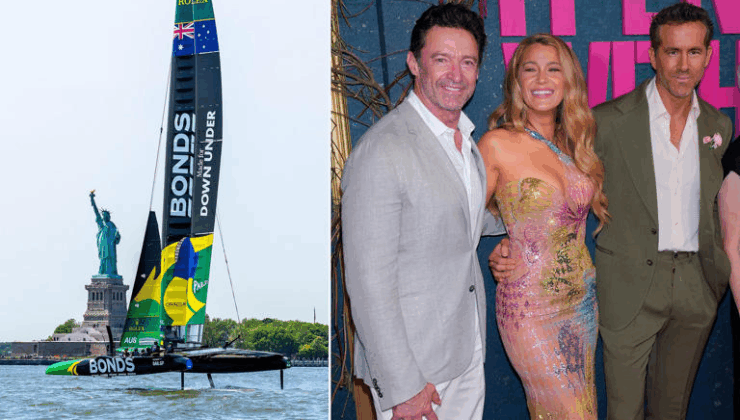 Hugh Jackman ve Ryan Reynolds, SailGP Takımını Yönetiyor
